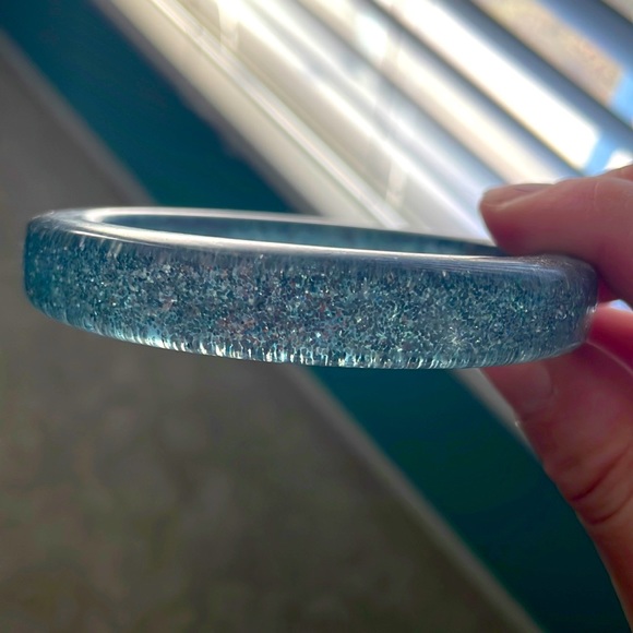 Splendette power blue classic bangle - Picture 2 of 4